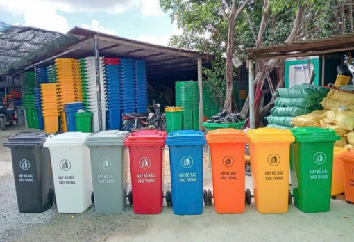 thùng rác nhựa 240 lít