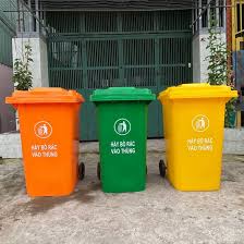 Thùng rác nhựa 240 Lít 2 240l A