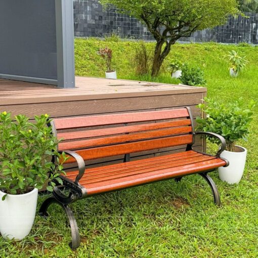 ghế công viên có tựa lưng H04
