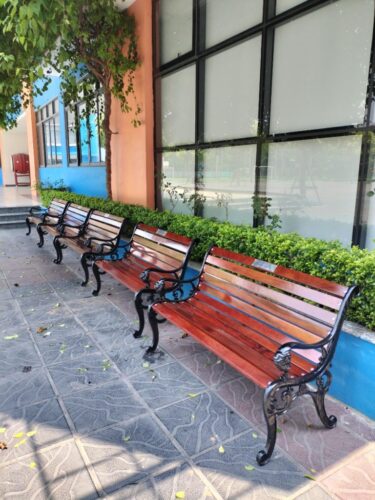 Ghế công viên có tựa đầu rồng H03 2 d6