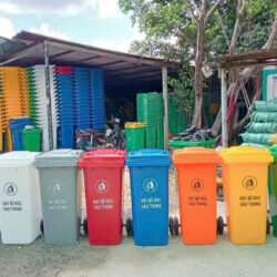 Thùng rác composite nhiều dung tích