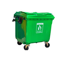 Thùng rác nhựa 1100 lít bánh xe 7 1100 6