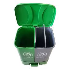 Thùng rác nhựa 2 ngăn 40 lít 4 40 4