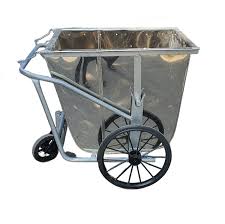 Xe gom rác inox 500 lít 5