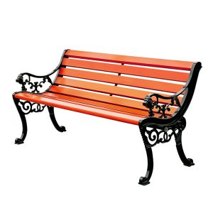 Ghế công viên có tựa lưng đầu hổ H07 6 dau ho 6