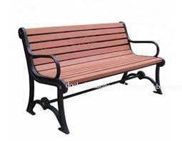 Ghế công viên chân gang có tựa lưng H018 3 g3