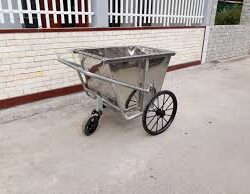 xe gom rác inox 400 lít