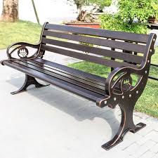 Ghế công viên bằng nhôm có tựa lưng H017 2 nhom 2 1