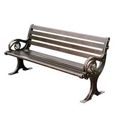 Ghế công viên bằng nhôm có tựa lưng H017 5 nhom 3