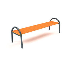 Ghế công viên chân sắt không tựa H019 3 sat 2