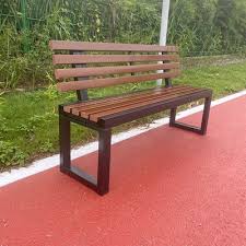 Ghế công viên có tựa lưng chân sắt H014 3 tl1