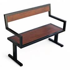 Ghế công viên có tựa lưng chân sắt H014 6 tl5