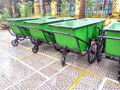 Xe gom rác composite 400 lít 2 z5