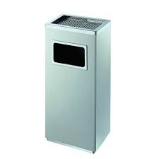 Thùng rác inox gạt tàn A34-A (240x300x610) mm 3 b2 1