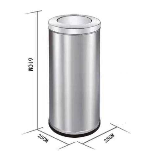Thùng rác inox nắp lật A35-O (250 x 610) mm 4 b5