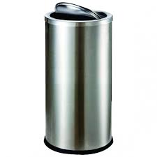 Thùng rác inox nắp lật A35-O (250 x 610) mm 6 b8