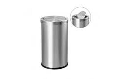 Thùng rác inox nắp lật A35-F (300 x 610) mm